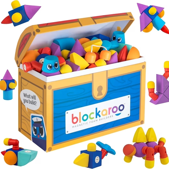 Blockaroo Magnet Toy Set -- 100 Pieces -- - Picture 7 of 11
